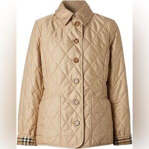 Tan Quilted Women's Jacket Fernleigh Camel Small